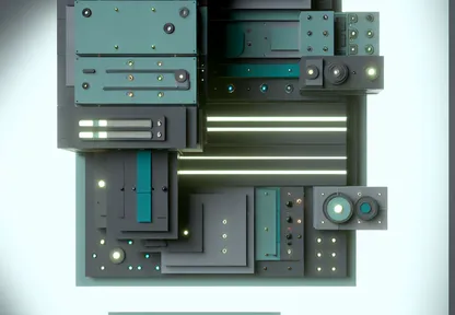 Abstract illustration representing resilient spacecraft software and mission operations.